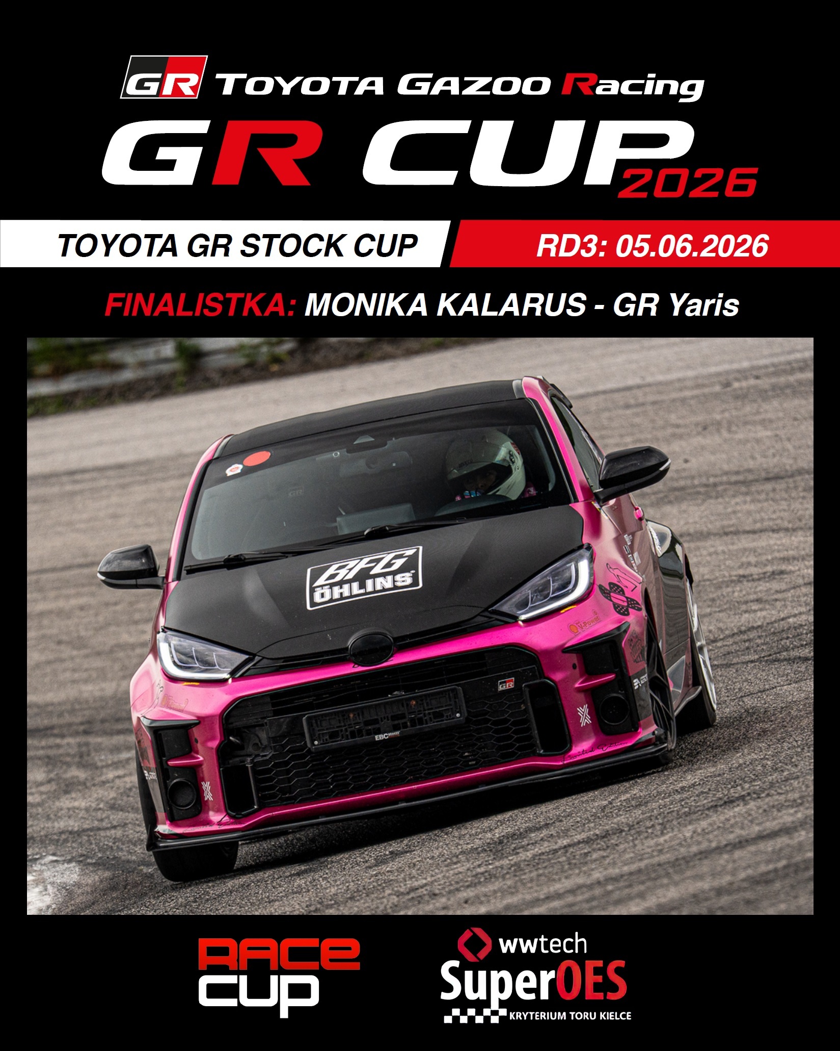 3 runda GR STOCK CUP Monika Kalarus GR Yaris