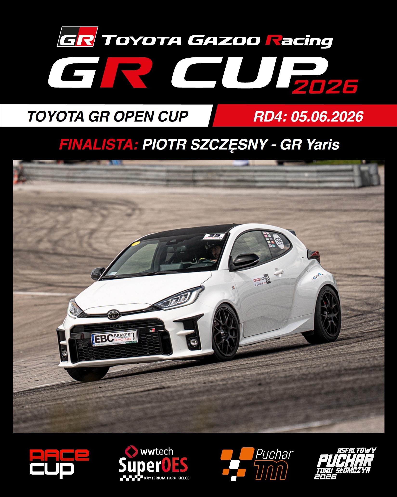 4 runda GR OPEN CUP Piotr Szczęsny GR Yaris