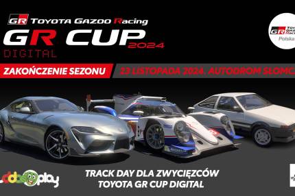 Zakończenie sezonu i rozdanie nagród TOYOTA GR CUP DIGITAL 2024 - Autodrom Słomczyn 23 listopada