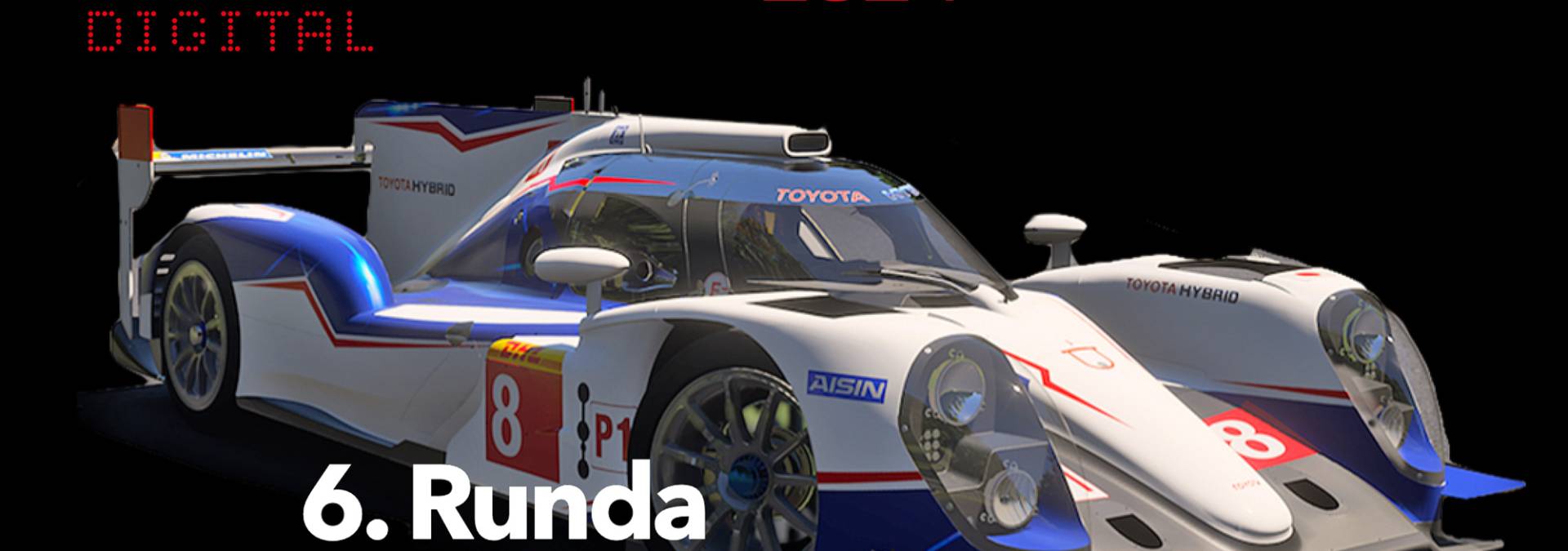 Informacje i zapisy do 6. rundy TOYOTA GR CUP DIGITAL - 23.09-06.10.2024 – Spa-Francorchamps – Toyota TS040 Hybrid