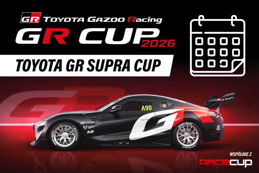 Kalendarz fazy kwalifikacyjnej TOYOTA GR SUPRA CUP 2026