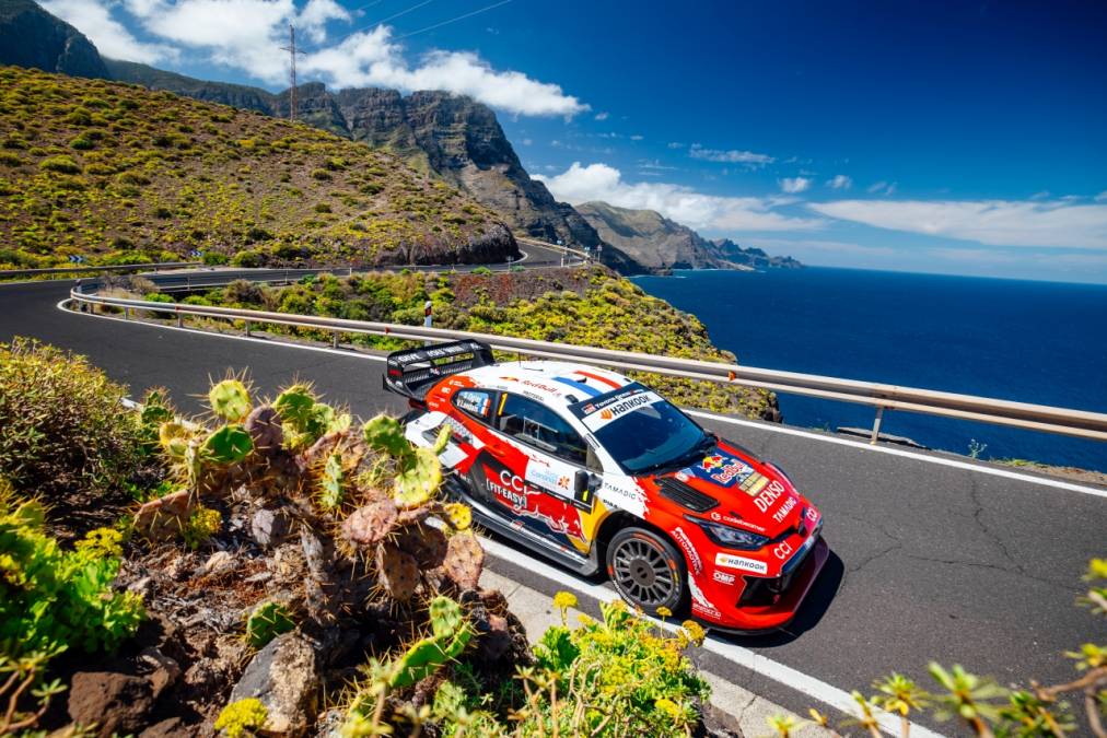 WRC 2026: Dominacja TGR-WRT w Rajdzie Wysp Kanaryjskich. Ogier wygrywa, 300. podium Toyoty w historii!