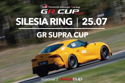Informacje i zapisy do 4. rundy fazy kwalifikacyjnej TOYOTA GR SUPRA CUP - 25.07.2026 Silesia Ring
