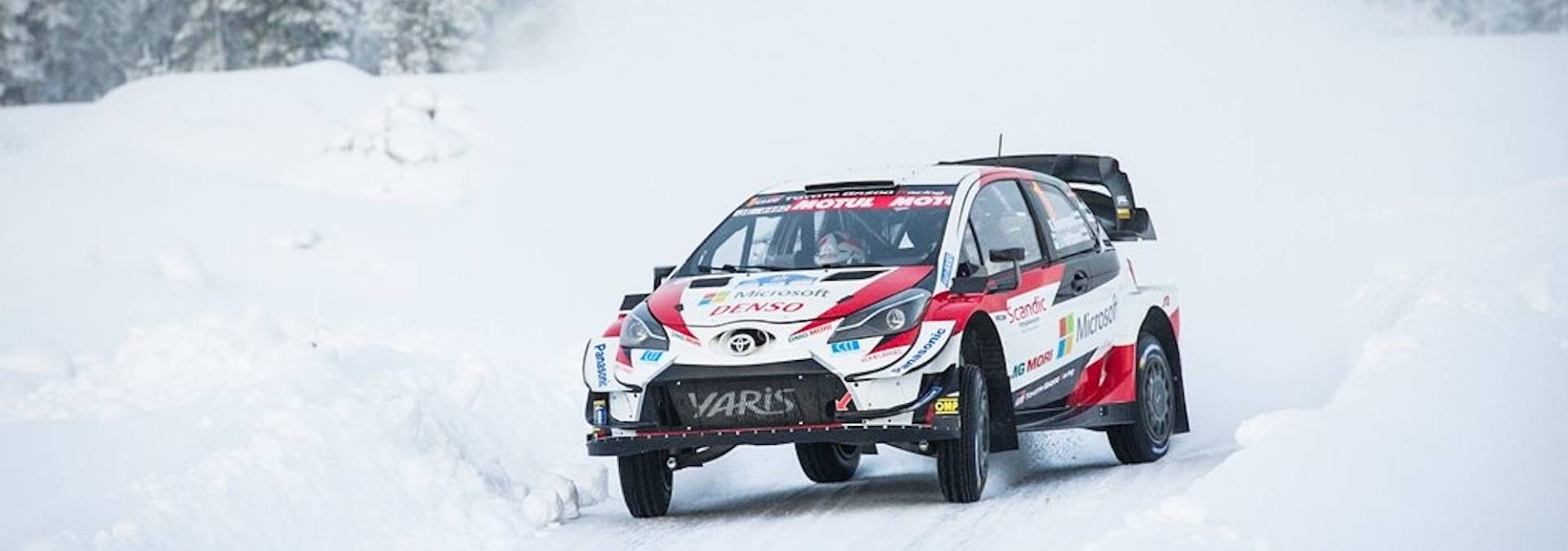 Kalle Rovanperä już wygrywa w Yarisie WRC
