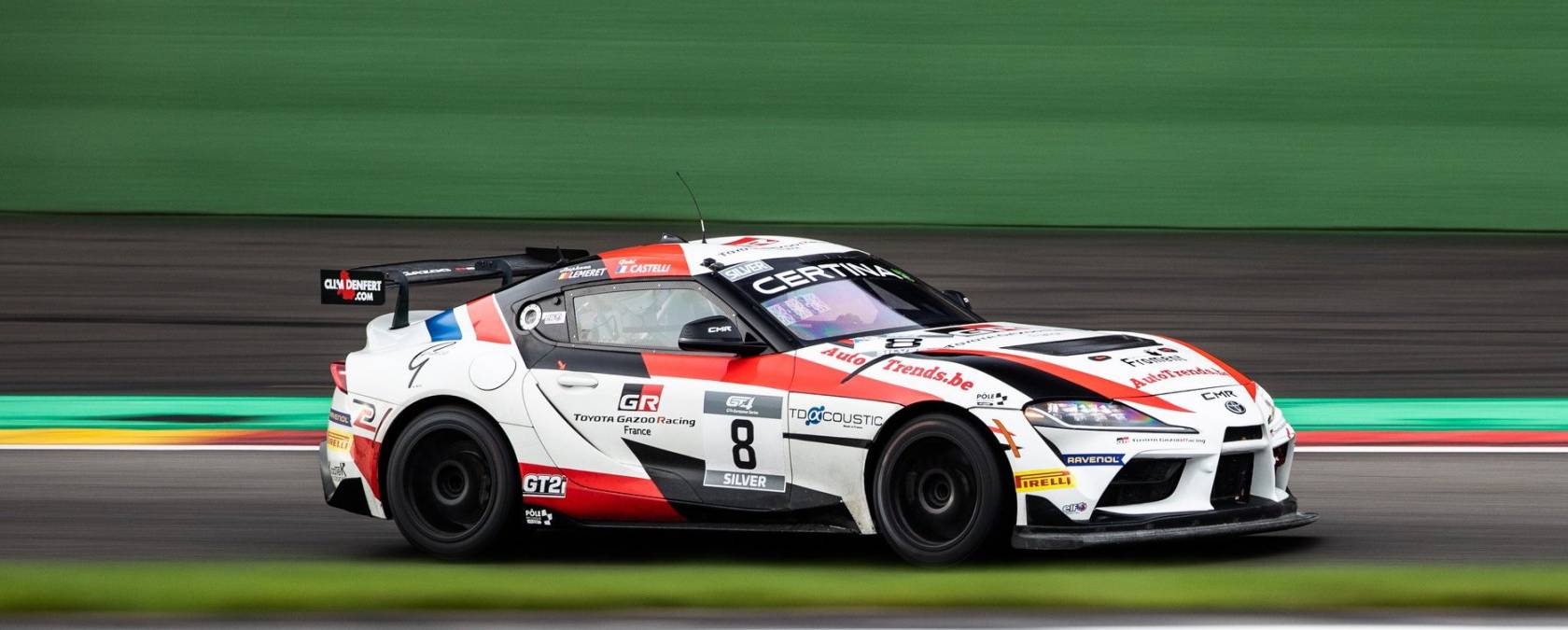 Toyota GR Supra GT4 wygrywa na legendarnym torze w Spa